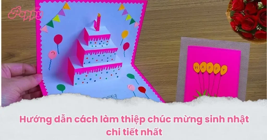 Cách làm thiệp sinh nhật chi tiết nhất