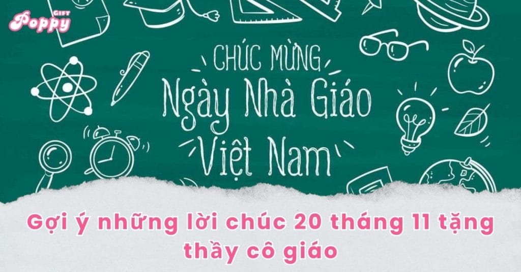 Gợi ý lời chúc 20 tháng 11