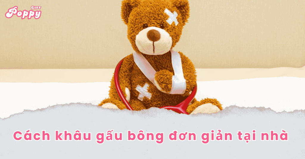 Cách khâu gấu bông đơn giản tại nhà