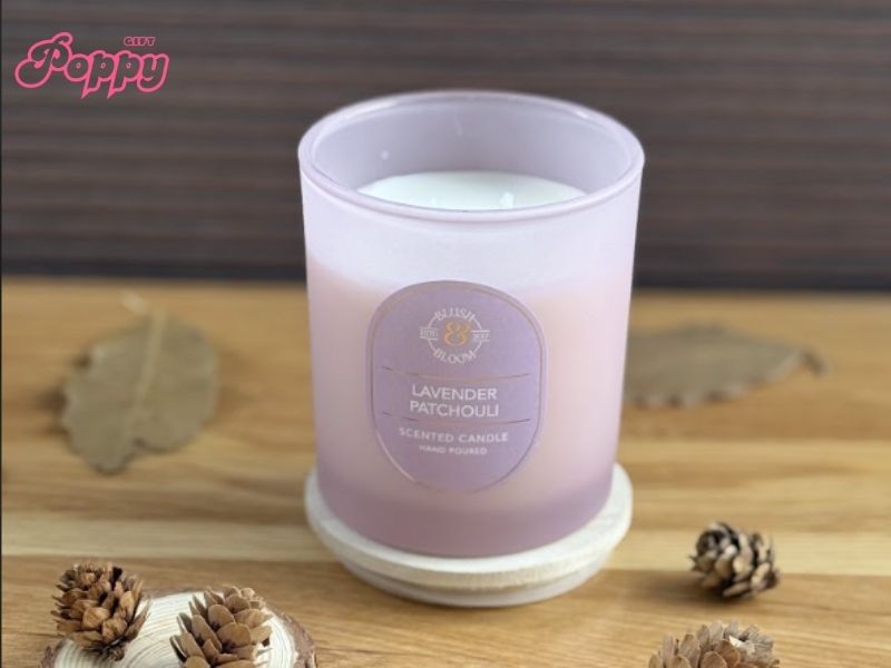 Nến thơm mùa thu đông hương oải hương (Lavender)